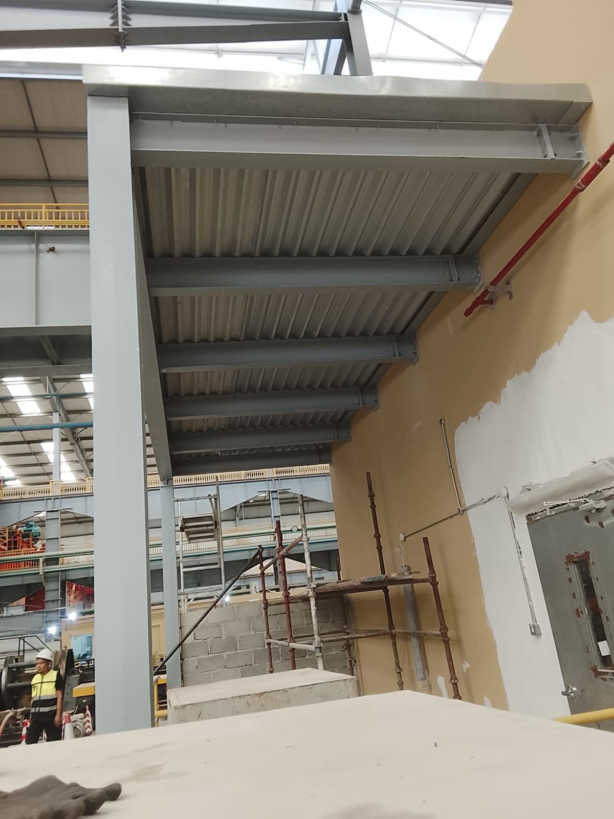 Ominco Group Warehouse Canopy Install