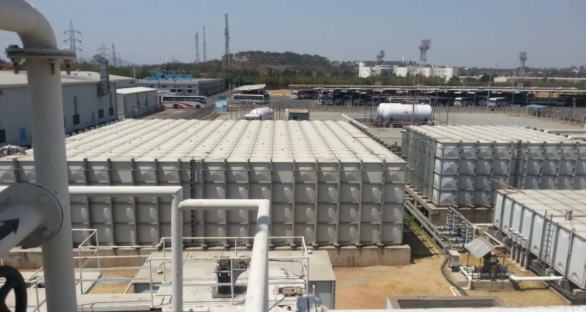 GRP Panel Water Tanks supplied by 4S Tech Group