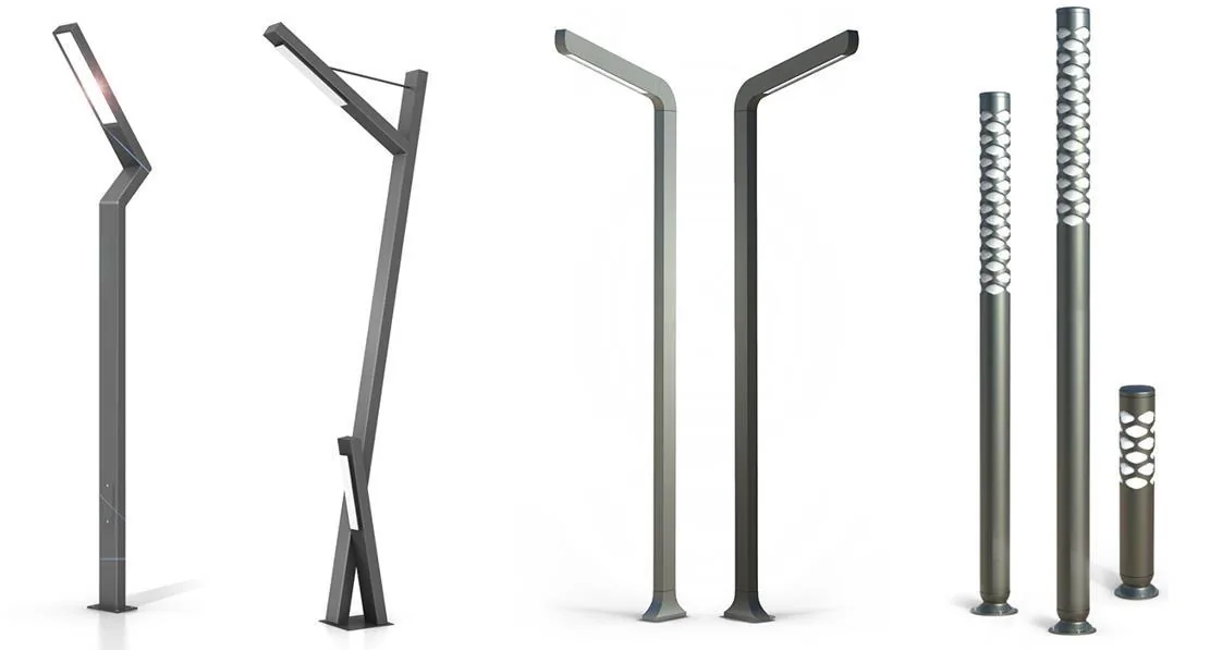 Light Poles supplied by 4S Tech Group