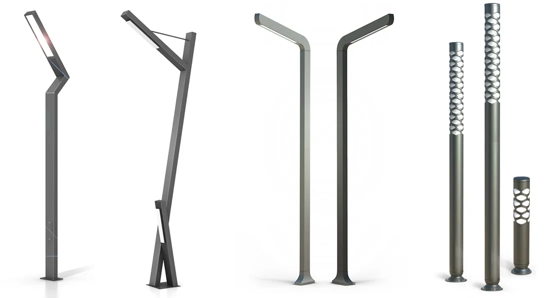 Light Poles supplied by 4S Tech Group