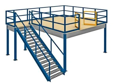 Mezzanine & Cage Ladders supplied by 4S Tech Group
